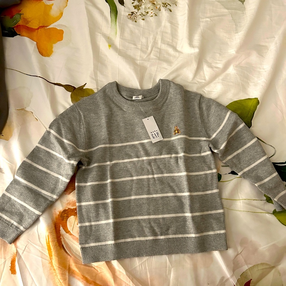 Brand new grey sweater for kids
